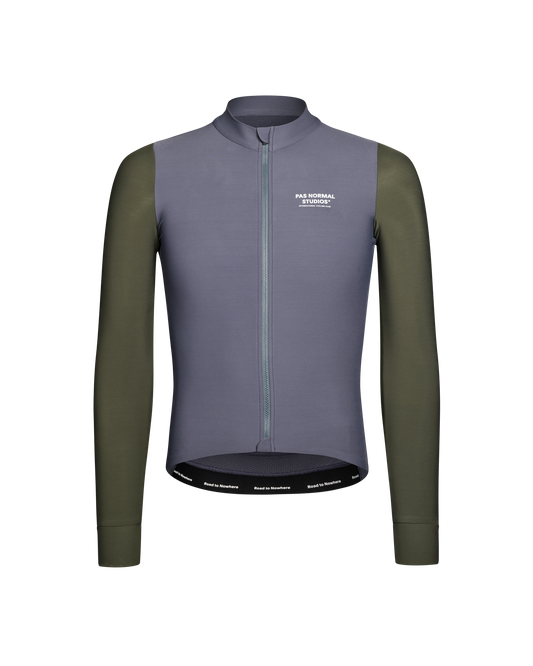 Men's Mechanism LS Jersey - Steel/Dark Olive