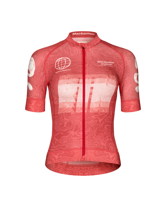 Women's Mechanism Logo Jersey - Classic Red