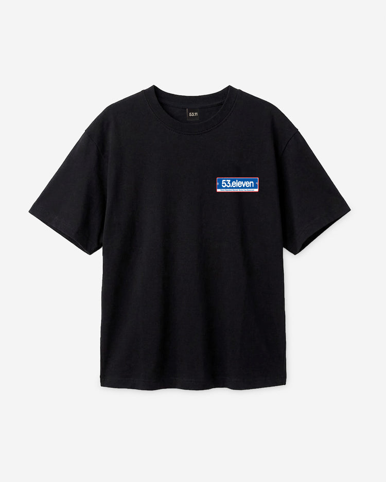 PRE-ORDER - 53.11 World Champion Coffee Machine T-Shirt - Black