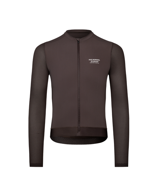 Men's Essential Long Sleeve Jersey -Dusty Plum