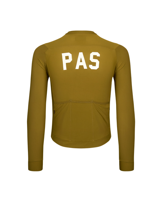 Men's  Mechanism Pro Long Sleeve Jersey - Khaki Green