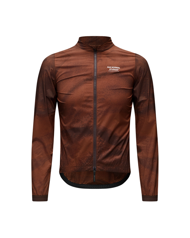 Men's Stow Away Jacket - AOP Light Brown