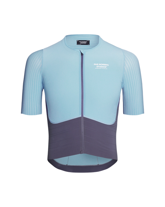 Men's Mechanism Pro Jersey - Iron Grey / Pale Blue