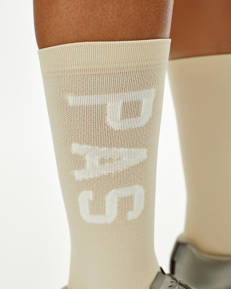 Race Socks Cream