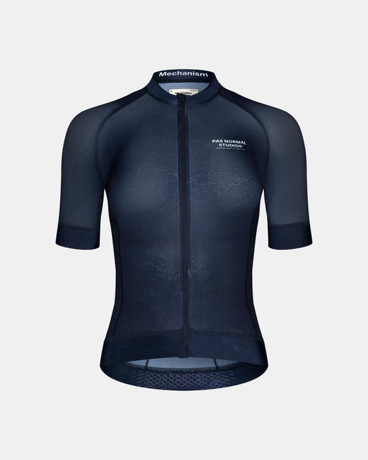 Women's Mechanism Jersey - AOP Indigo