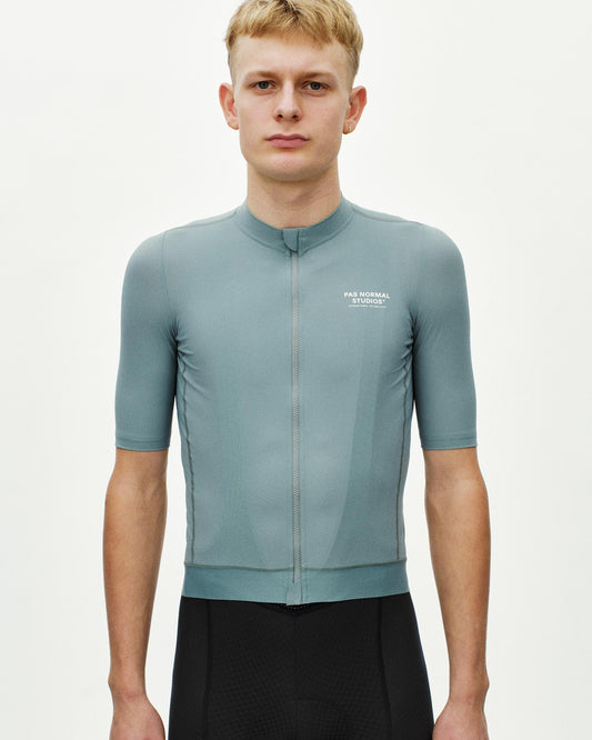 Men's Essential Jersey - Calcite Blue
