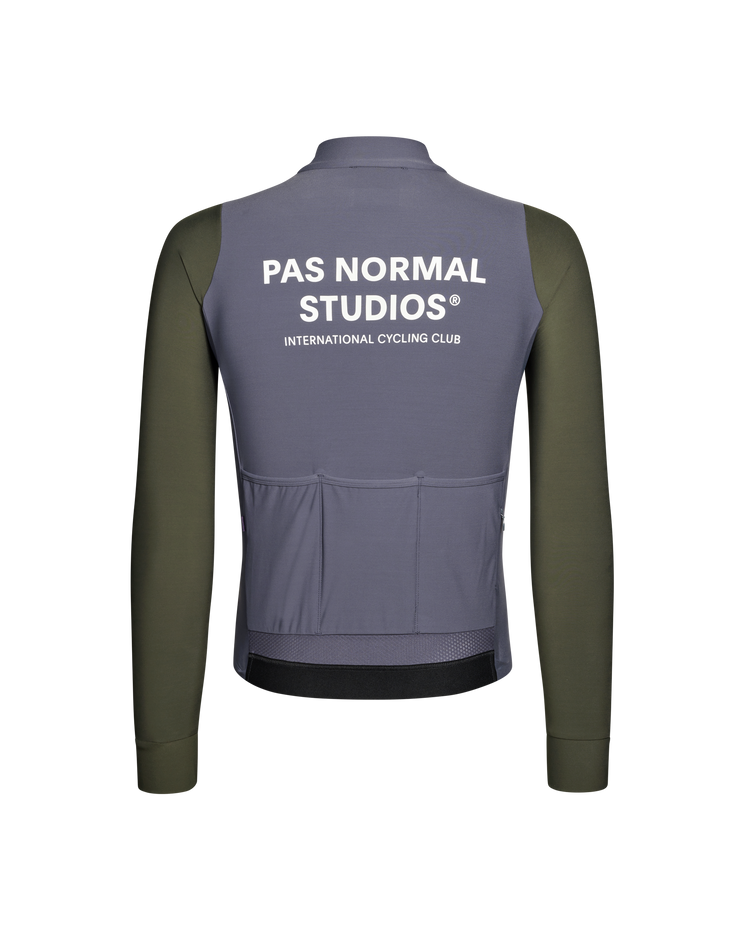 Men's Mechanism LS Jersey - Steel/Dark Olive