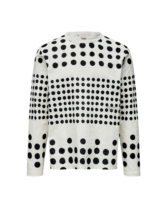 Off-Race Graphic Long Sleeve T-shirt - Off White