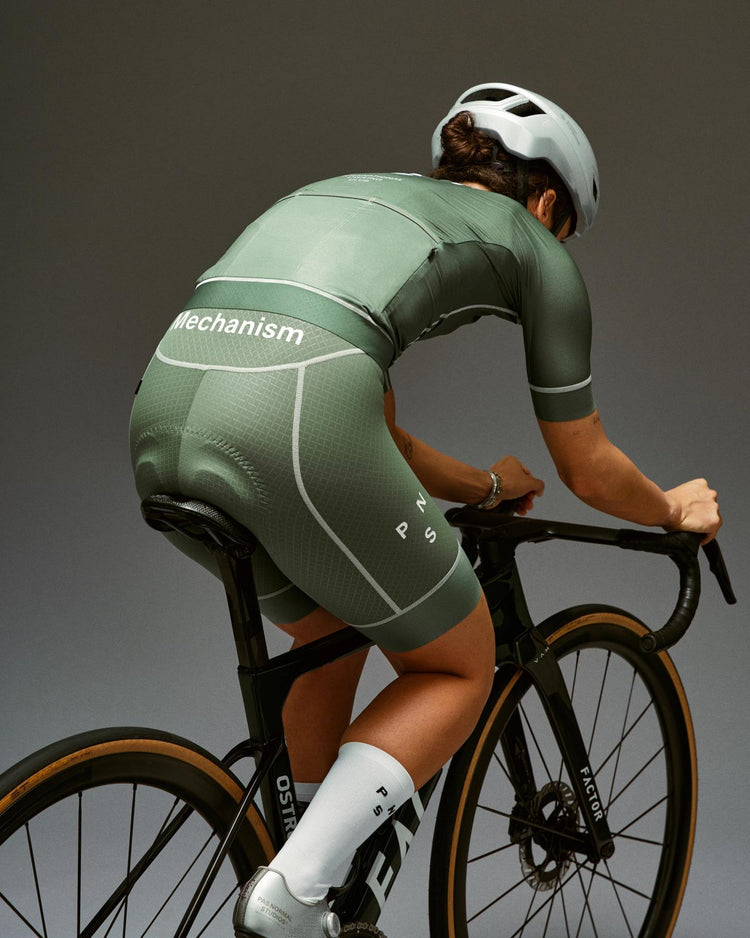Women's Mechanism Bib - Khaki Green