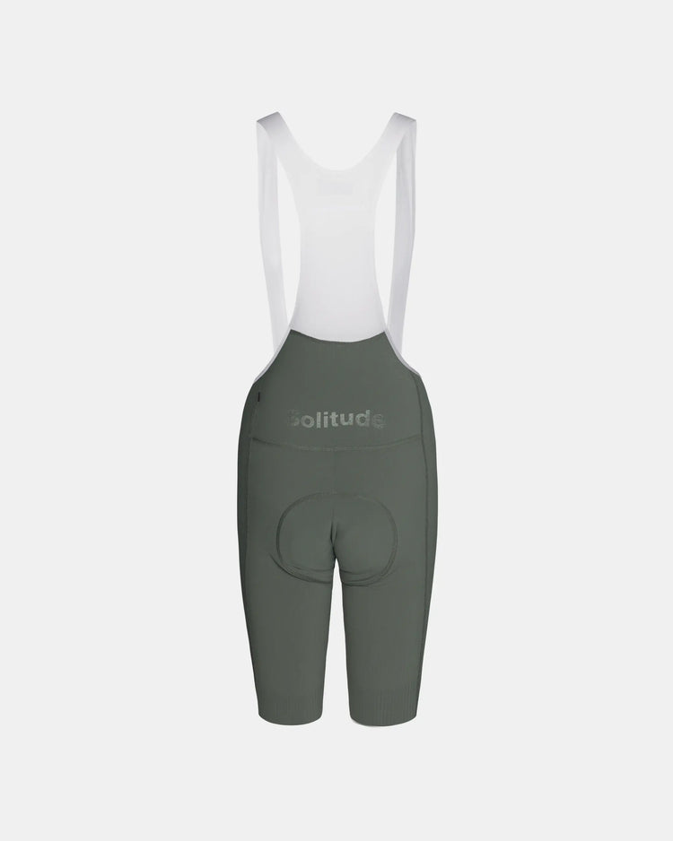 Women's Solitude Bibs - Dark Moss