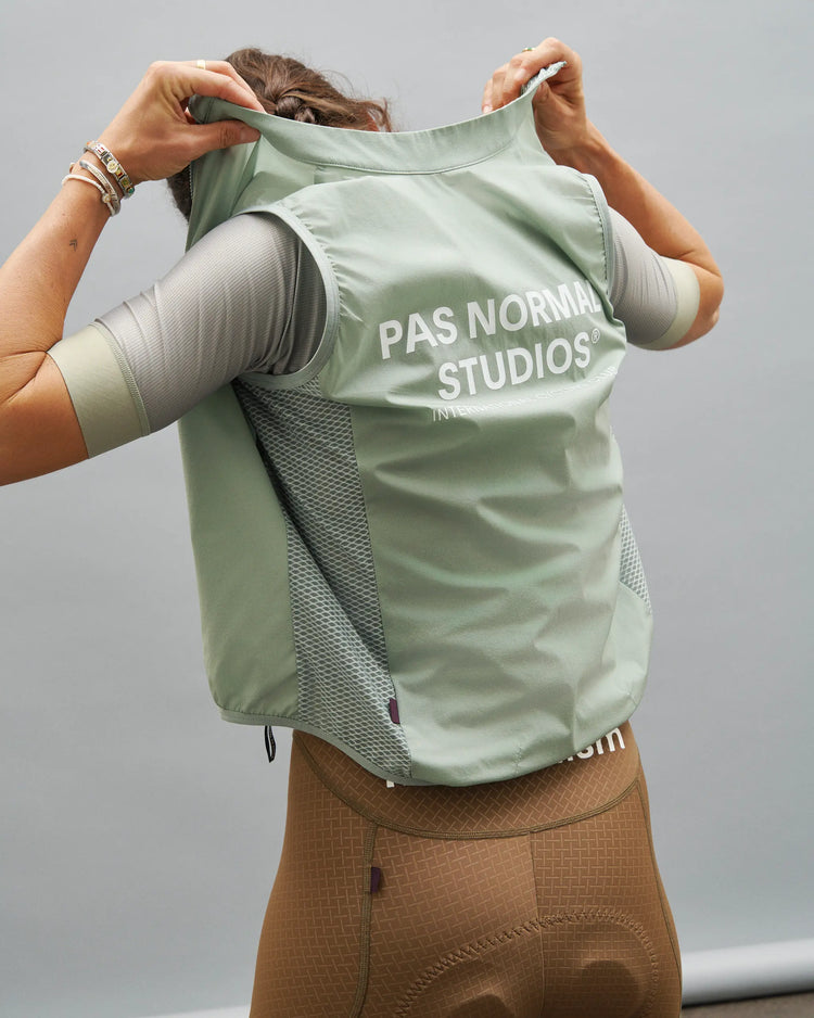 Women's Mechanism Stow Away Gilet — Dusty Mint