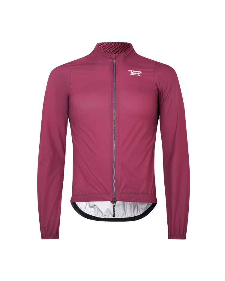 Men's Mechanism Rain Jacket - Plum