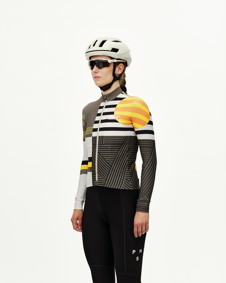 Women's Mechanism Long Sleeve Jersey - International Sand