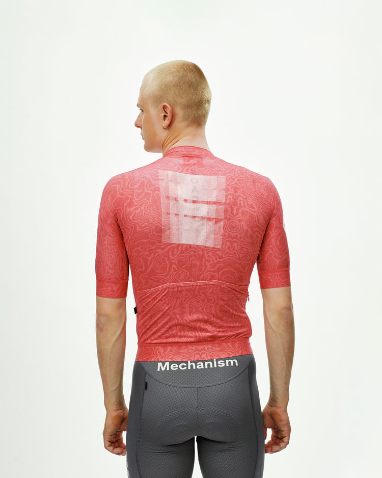 Men's Mechanism Logo Jersey - Classic Red