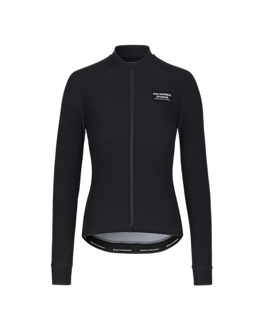 Women's Mechanism Long Sleeve Jersey - Black