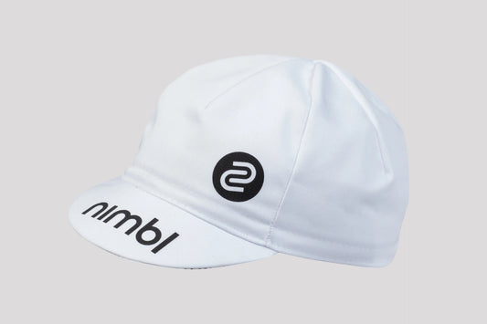 Nimbl Cycling Cap - White