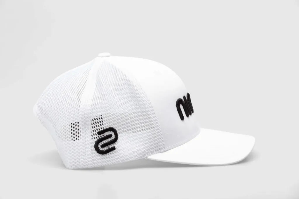 Nimbl Snapback Cap - White